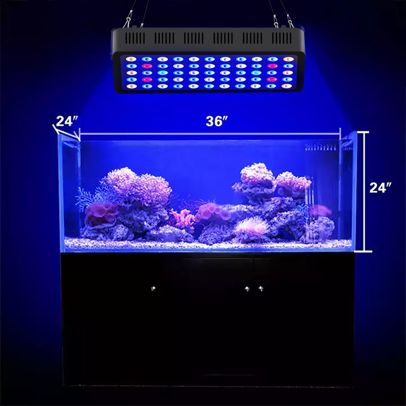 Marine Aquarium Timing - Lampa akwariowa 165W z funkcją inteligentnego