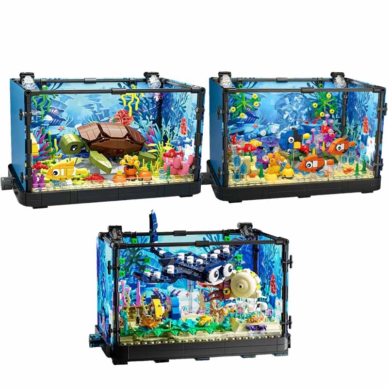 Marine Aquarium & Regional Centre Reviews - Zestaw klocków do budowy akwarium ze