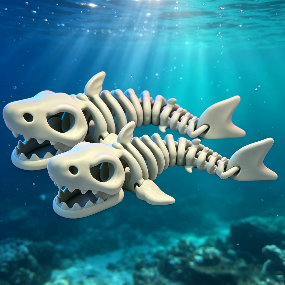 Szkielet rekina, dekoracja do  – Marine Aquarium For Sale recenzja i cena