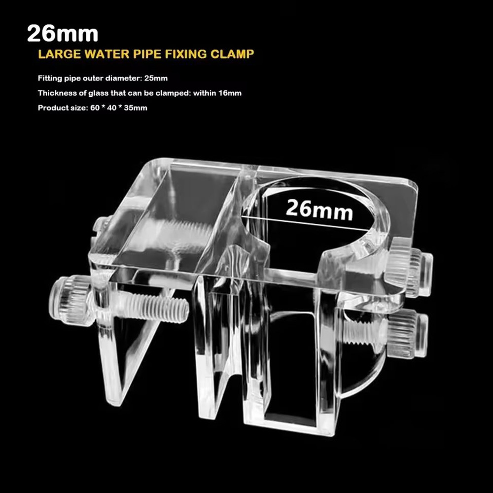 Akrylowe zaciski do rur wodnyc – Marine Aquarium Overflow recenzja i cena