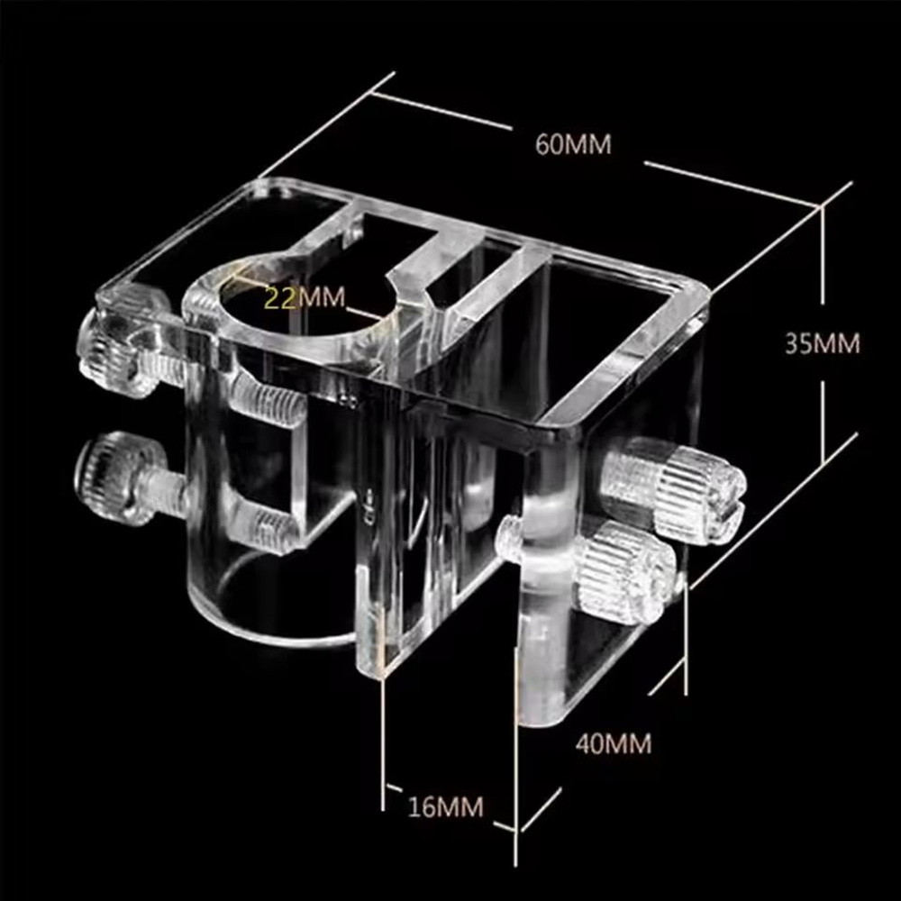 Akrylowe zaciski do rur wodnyc – Marine Aquarium Overflow recenzja i cena