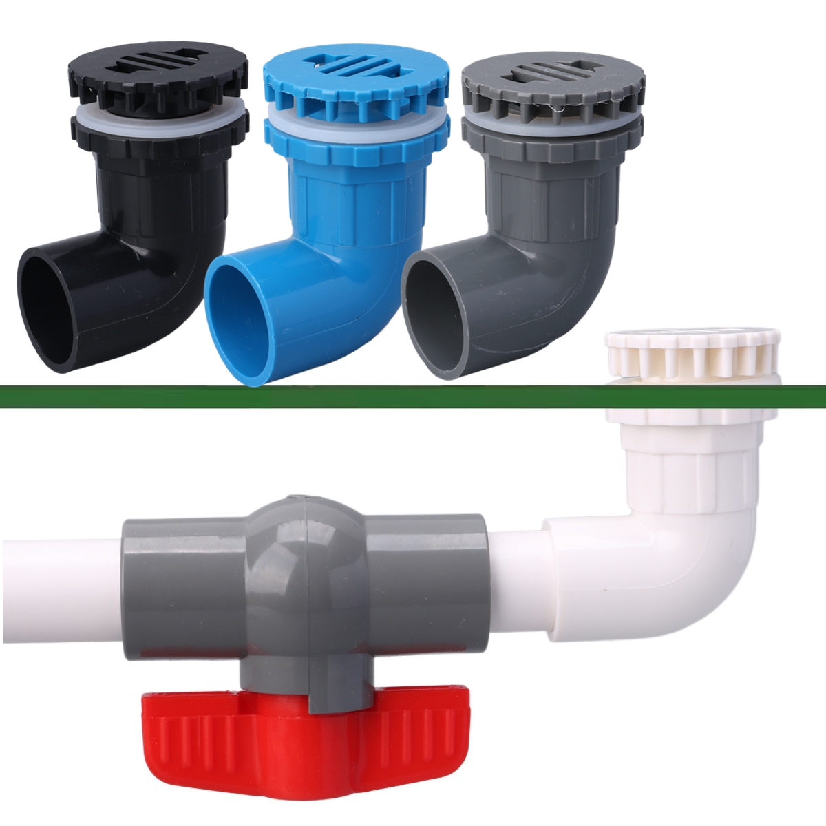 1szt 20/25/32/40/50mm Złączki  – Marine Aquarium Overflow recenzja i cena