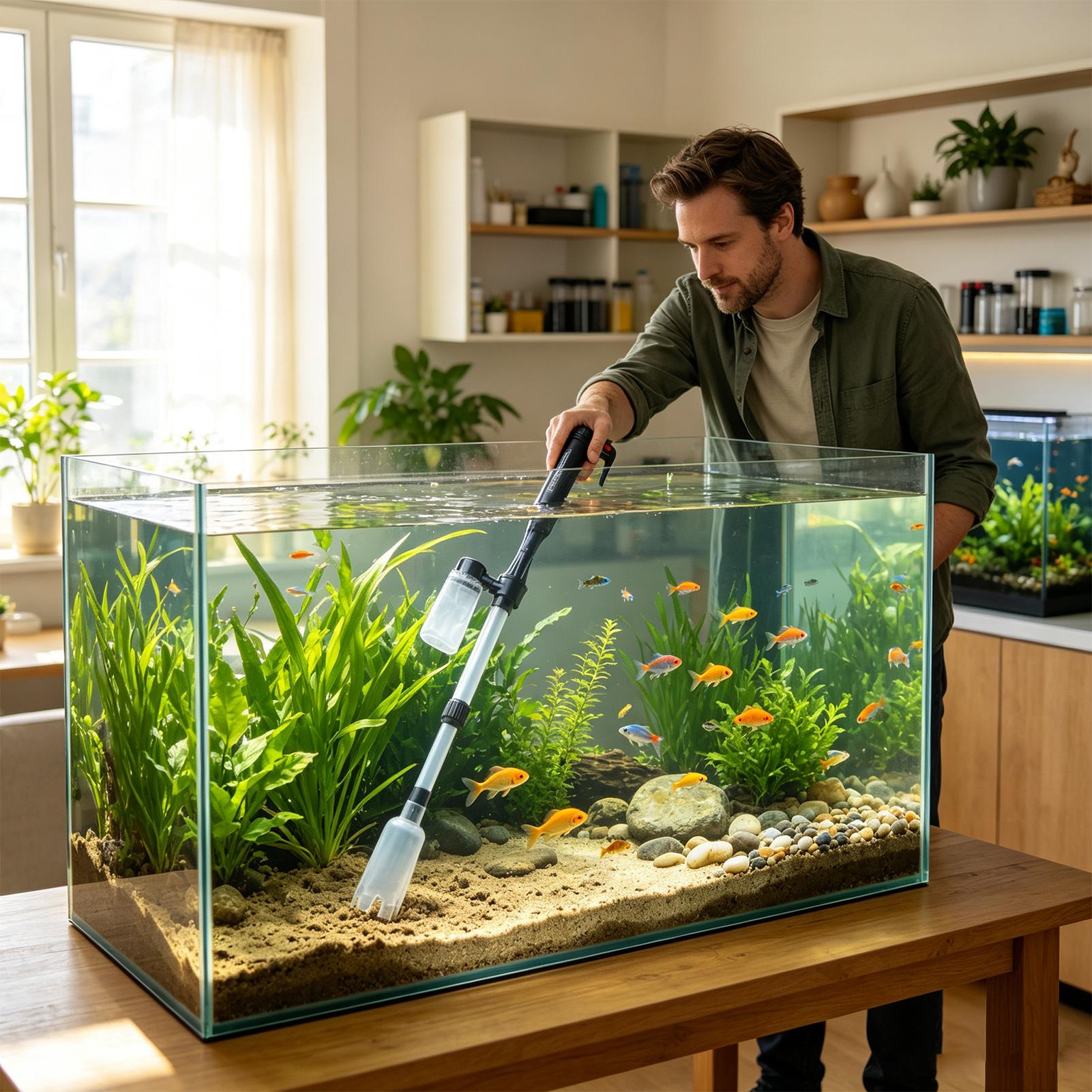 Odkurzacz do akwarium 3 w 1, o – Aquarium Marine Sand recenzja i cena