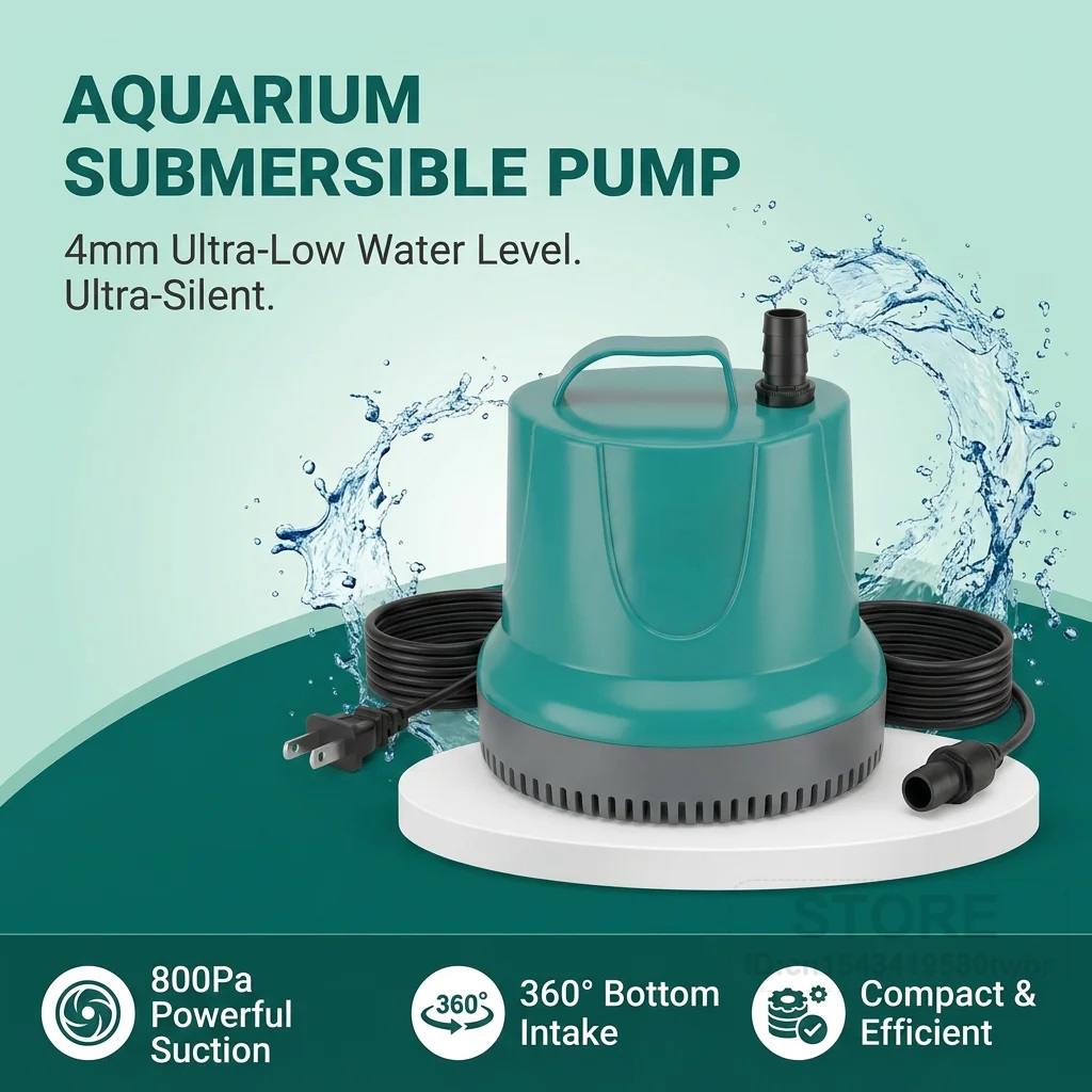 Zatapialna pompa akwariowa 800 – Marine Aquarium Equipment recenzja i cena