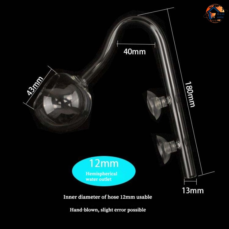 Szklana rura do akwarium w sty – Marine Aquarium Overflow recenzja i cena