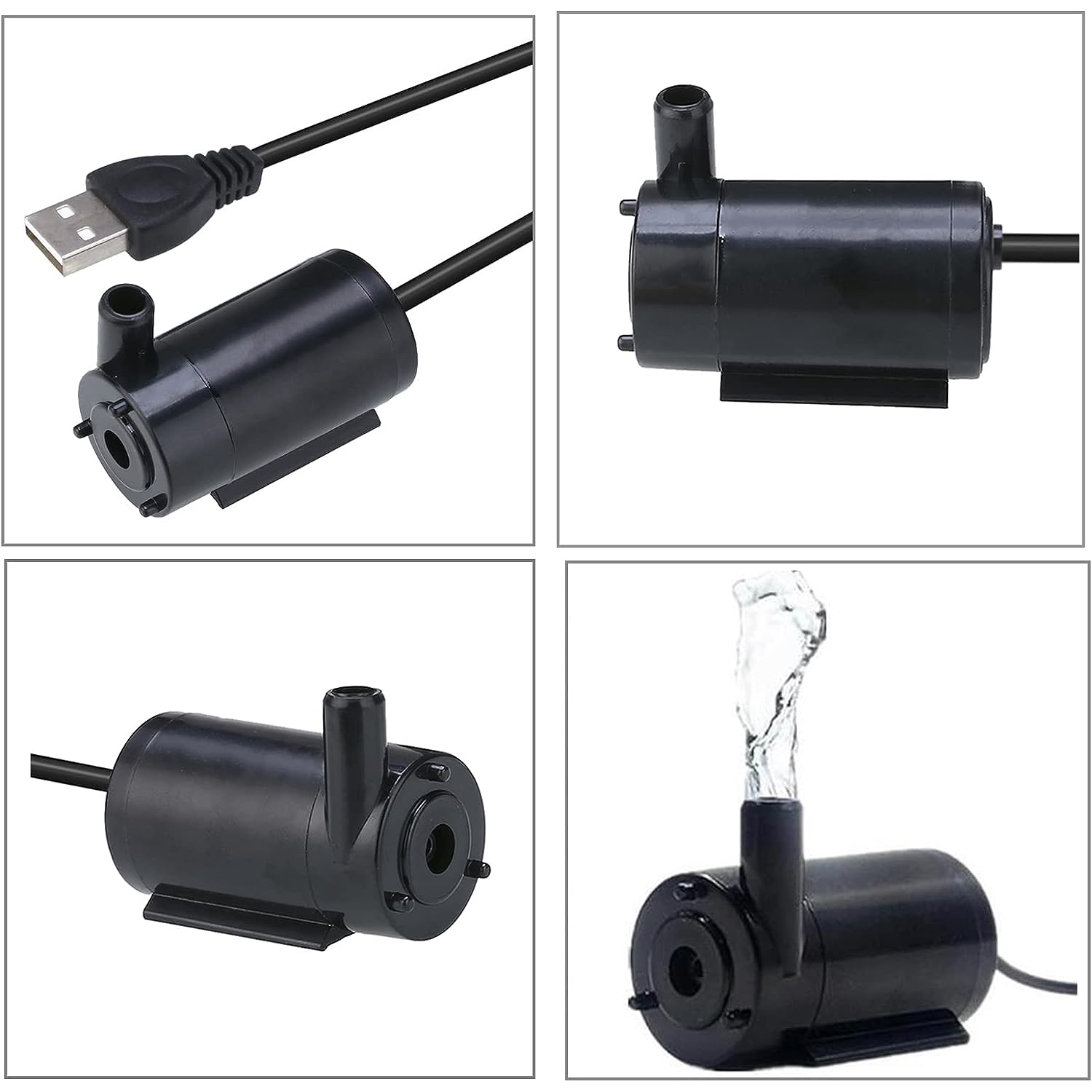 DC 3-5V USB Micro Submersible  – Marine Aquarium Dc Pump recenzja i cena