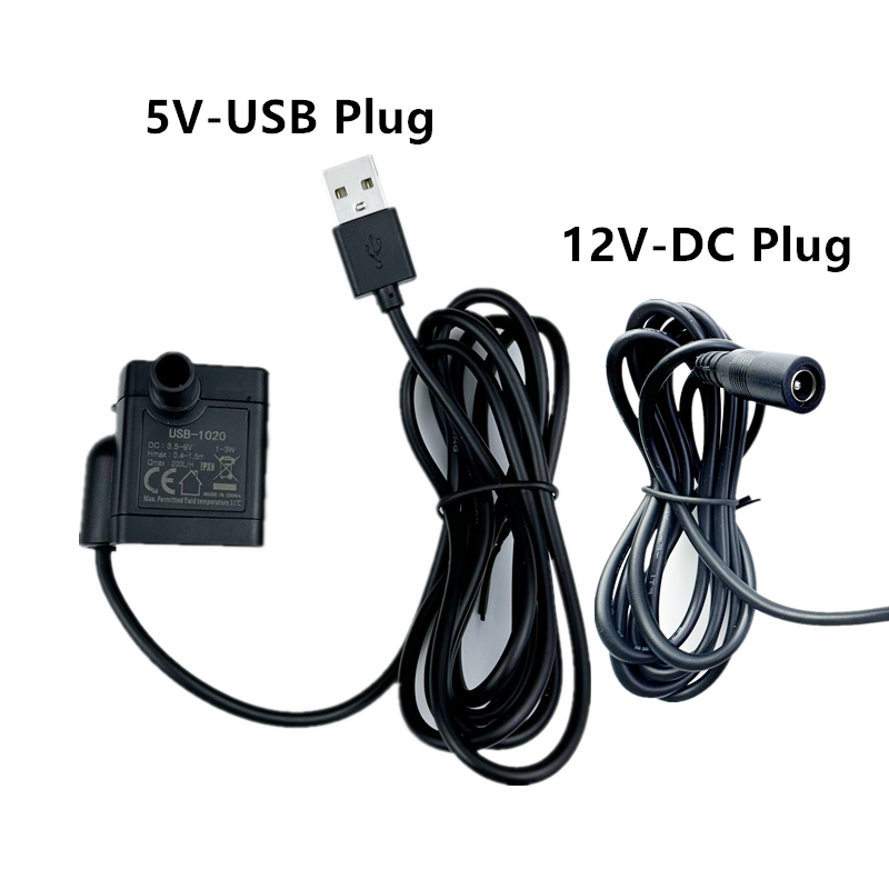 1 SZT. Pompa wodna 5V Wtyk USB – Marine Aquarium Dc Pump recenzja i cena