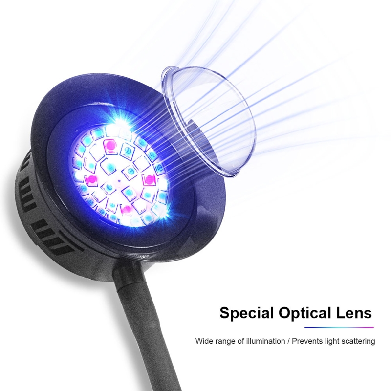 Lampa LED do akwarium 30W, do  – Marine Aquarium Timing recenzja i cena